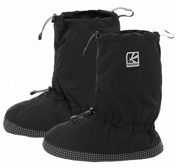 Пуховые тапки Bask Tundra Socks V3 Чёрный - Фото 1 большая