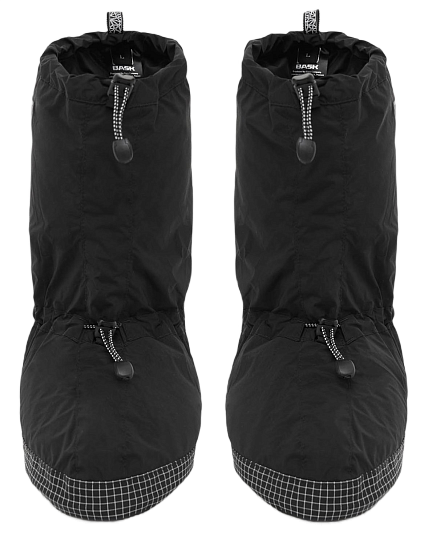 Пуховые тапки Bask Tundra Socks V3 Чёрный - Фото 2 большая