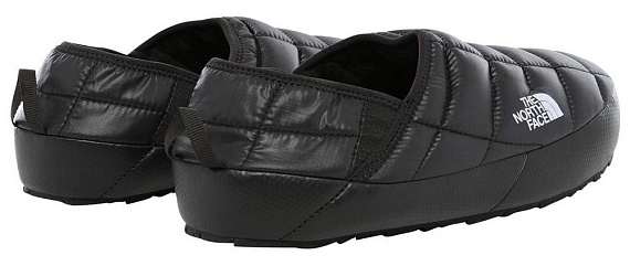 Тапки мужские The North Face Thermoball Traction Mule V Tnf Black/Tnf White - Фото 4 большая