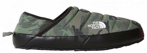 Тапки мужские The North Face Thermoball Traction Mule V Thyme Brushwood Camo Print/Thyme - Фото 1 большая