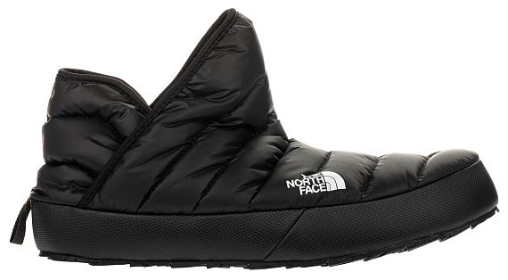 Тапки мужские The North Face Thermoball Traction Bootie TNF Black/TNF White - Фото 1 большая