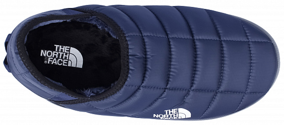 Тапки мужские The North Face Thermoball Traction Mule V Summit Navy/Tnf White - Фото 5 большая