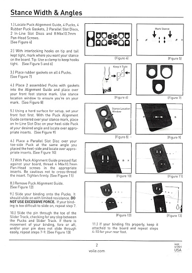 Набор для сплитборда Voile Splitboard Hardware Puck Set - Фото 5 большая