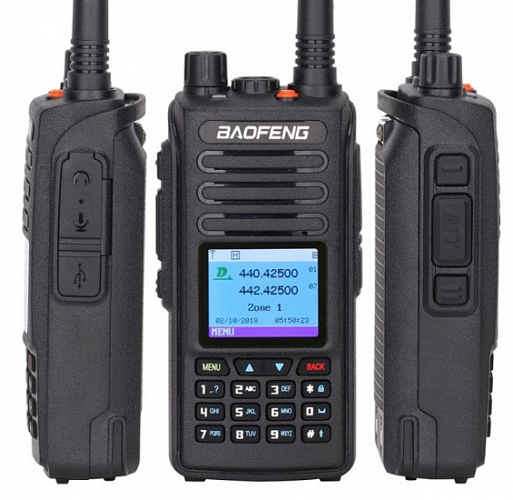 Радиостанция Baofeng DM-1702 (Tier I и Tier II) - Фото 1 большая