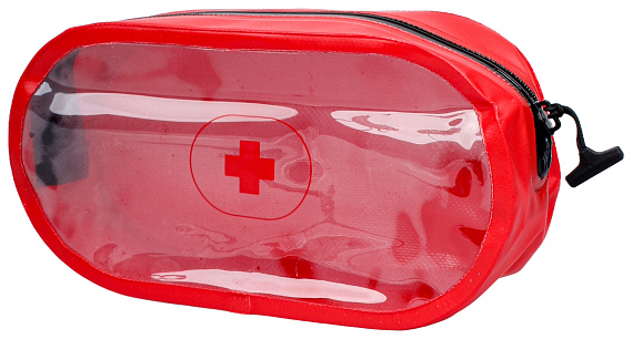 Гермоаптечка Germostar ПВХ трикотаж 0,45мм с гермомолнией 2л Red - Фото 2 большая