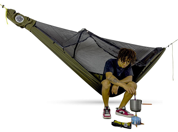 Гамак ЧиллСкилл Барлог Олива - Фото 4 большая