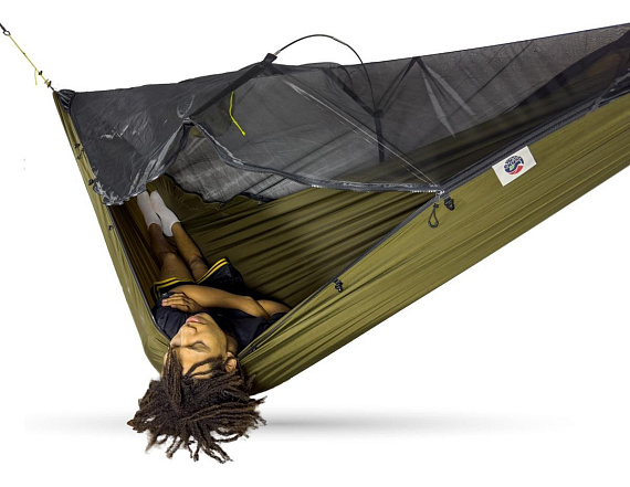 Гамак ЧиллСкилл Барлог Олива - Фото 6 большая