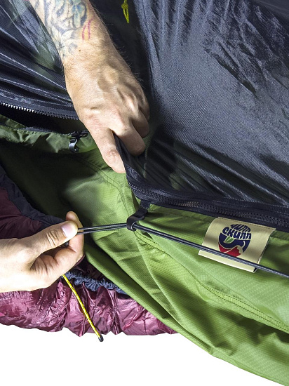 Утеплитель гамака ЧиллСкилл Плутон Лонг Бордо - Фото 5 большая