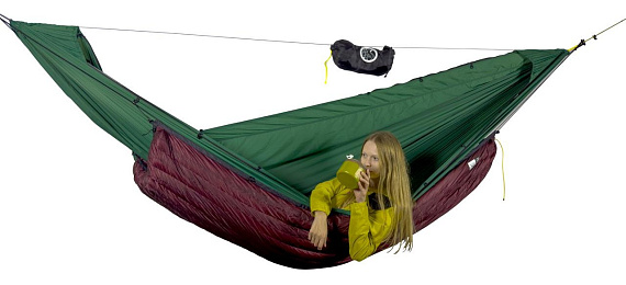 Утеплитель гамака ЧиллСкилл Плутон Лонг Бордо - Фото 7 большая
