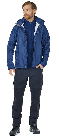 Куртка мужская Marmot PreCip Eco Arctic Navy - Фото 2 большая