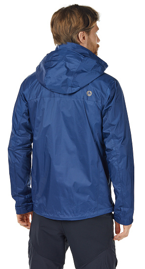 Куртка мужская Marmot PreCip Eco Arctic Navy - Фото 5 большая