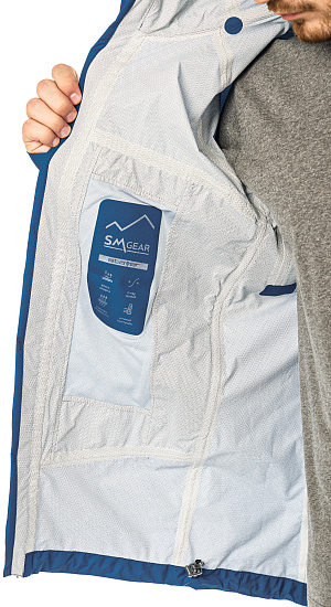 Куртка мужская SMGear Базальт AirTex 2.5L Тёмно-синий - Фото 9 большая
