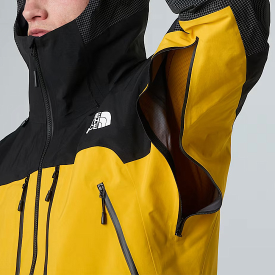 Куртка мужская The North Face Summit Mountain Gtx Pro Summit Gold/Tnf Black - Фото 5 большая