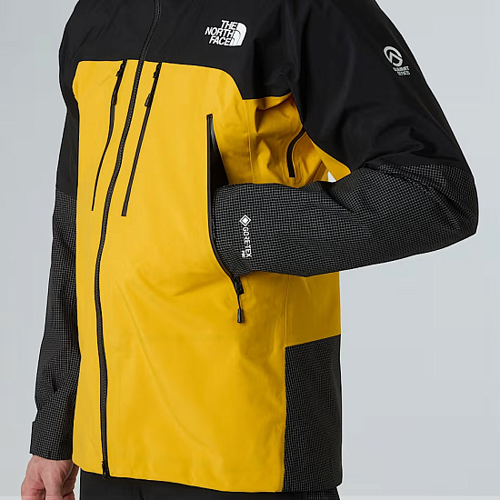 Куртка мужская The North Face Summit Mountain Gtx Pro Summit Gold/Tnf Black - Фото 6 большая