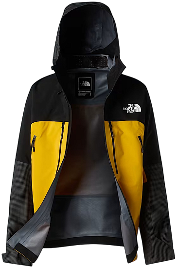 Куртка мужская The North Face Summit Mountain Gtx Pro Summit Gold/Tnf Black - Фото 7 большая