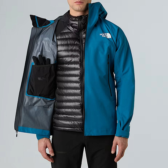 Куртка мужская The North Face Summit Cayesh Gtx Pro Dusk Blue - Фото 8 большая