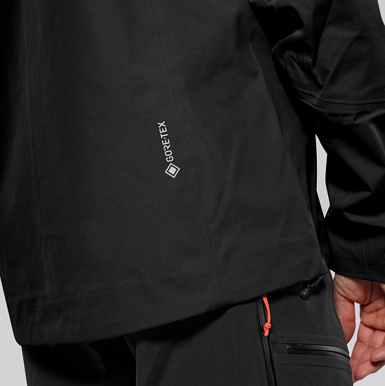 Куртка мужская Salewa Ortles Gtx 3L Epe Black Out - Фото 7 большая