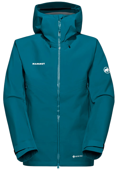 Куртка мужская Mammut Crater Iv Hs Hd Deep Teal - Фото 1 большая