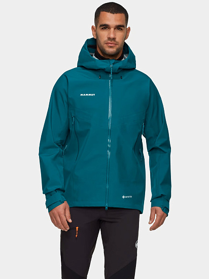 Куртка мужская Mammut Crater Iv Hs Hd Deep Teal - Фото 3 большая