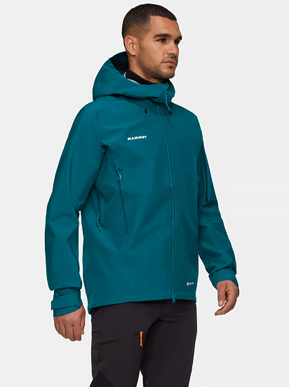 Куртка мужская Mammut Crater Iv Hs Hd Deep Teal - Фото 4 большая