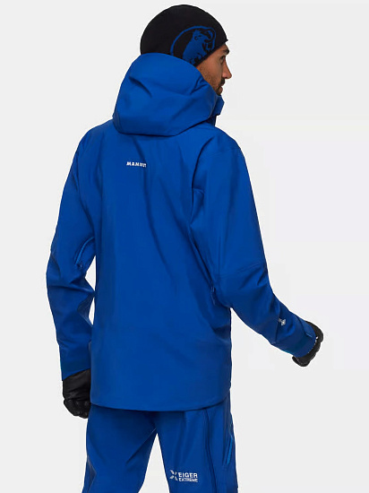 Куртка мужская Mammut Eiger Nordwand Pro Hs Hd Eiger Blue - Фото 2 большая