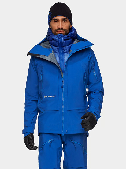 Куртка мужская Mammut Eiger Nordwand Pro Hs Hd Eiger Blue - Фото 3 большая