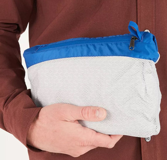 Куртка мужская Marmot PreCip Eco Dark Azure - Фото 5 большая