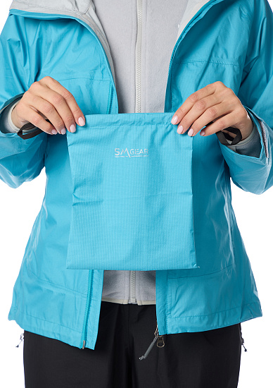 Куртка женская SMGear Бирюза AirTex 2.5L Голубой - Фото 14 большая