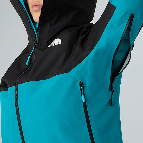 Куртка женская The North Face Gtx Jazzi Deep Teal/TNF Black - Фото 7 большая