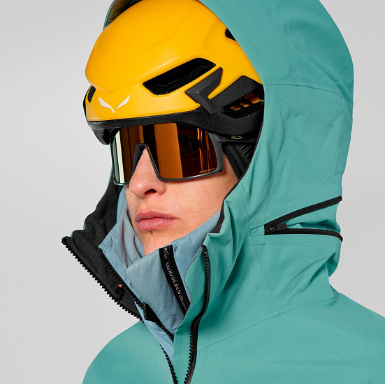 Куртка женская Salewa Ortles Gtx 3L Epe Willow - Фото 8 большая