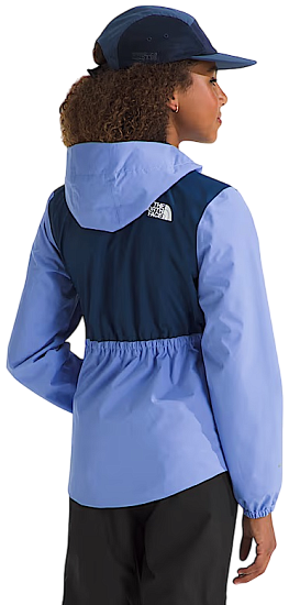 Куртка детская The North Face Girls Antora Rain Virtual Blue - Фото 3 большая