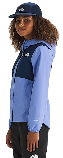 Куртка детская The North Face Girls Antora Rain Virtual Blue - Фото 4 большая