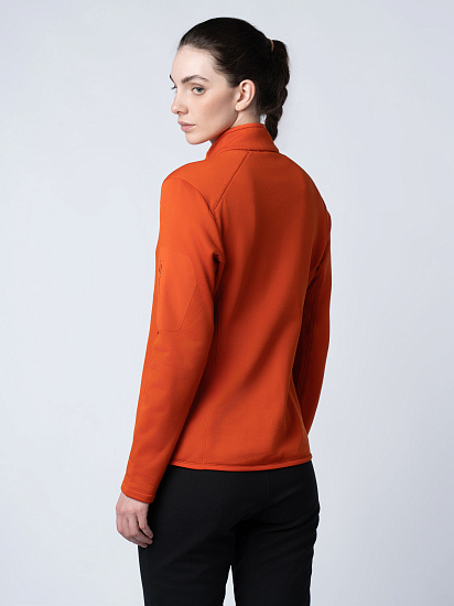 Куртка женская Kailas Stand Colar Fleece Oxidized Orange - Фото 9 большая