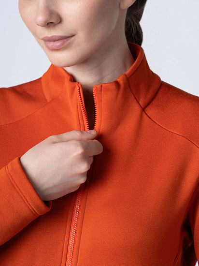 Куртка женская Kailas Stand Colar Fleece Oxidized Orange - Фото 12 большая