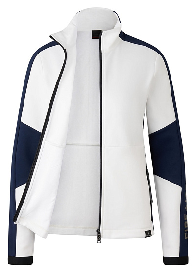 Куртка женская Bogner Fire+Ice Inge2 White/Navy Blue - Фото 3 большая