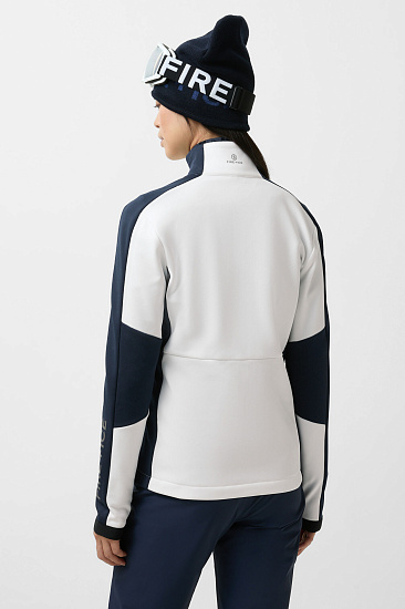 Куртка женская Bogner Fire+Ice Inge2 White/Navy Blue - Фото 5 большая