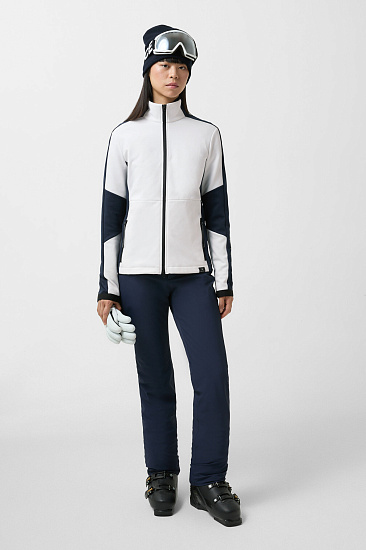 Куртка женская Bogner Fire+Ice Inge2 White/Navy Blue - Фото 6 большая