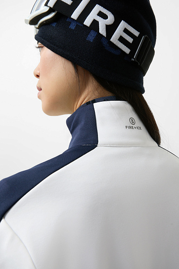 Куртка женская Bogner Fire+Ice Inge2 White/Navy Blue - Фото 9 большая