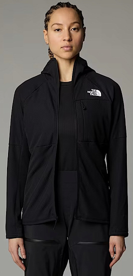 Куртка женская The North Face Summit Futurefleece Full Zip Hoodie Tnf Black/Npf - Фото 4 большая