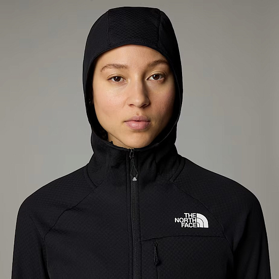 Куртка женская The North Face Summit Futurefleece Full Zip Hoodie Tnf Black/Npf - Фото 6 большая