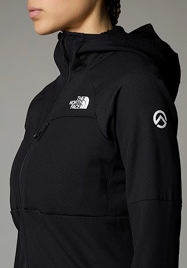 Куртка женская The North Face Summit Futurefleece Full Zip Hoodie Tnf Black/Npf - Фото 7 большая