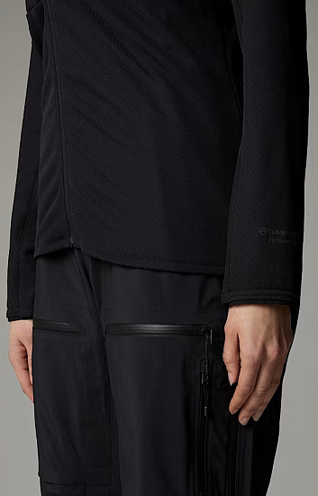 Куртка женская The North Face Summit Futurefleece Full Zip Hoodie Tnf Black/Npf - Фото 8 большая