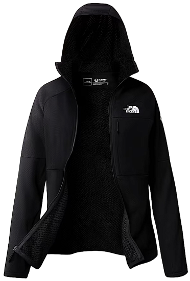 Куртка женская The North Face Summit Futurefleece Full Zip Hoodie Tnf Black/Npf - Фото 11 большая