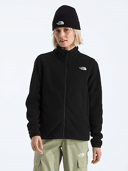 Куртка женская The North Face Glacier Fleece Tnf Black - Фото 3 большая