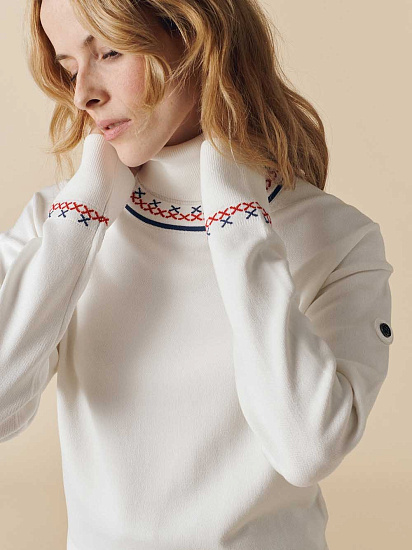 Свитер женский Poivre Blanc Alba White - Фото 2 большая