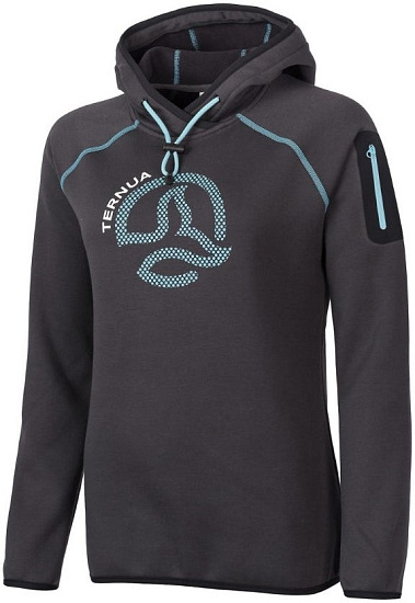 Толстовка женская Ternua Fox Point Hoody Black - Фото 1 большая