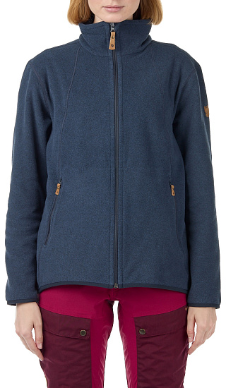 Куртка женская Fjallraven Stina Dark Navy - Фото 2 большая