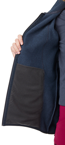 Куртка женская Fjallraven Stina Dark Navy - Фото 6 большая