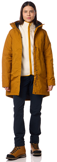 Куртка женская Fjallraven Vardag Pile Fleece Chalk White - Фото 9 большая