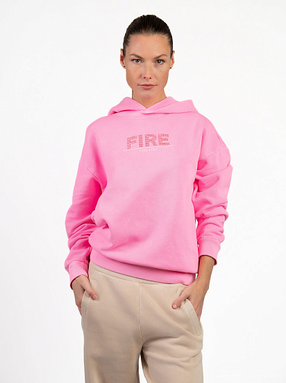 Худи женское Bogner Fire+Ice Sibel Pink - Фото 6 большая
